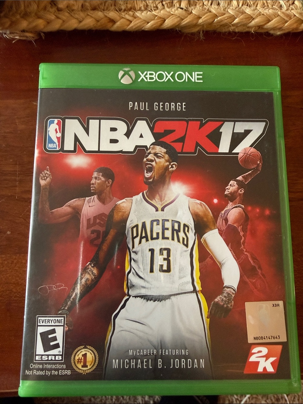 Xbox One NBA 2K17 - Paul George Cover (Green)